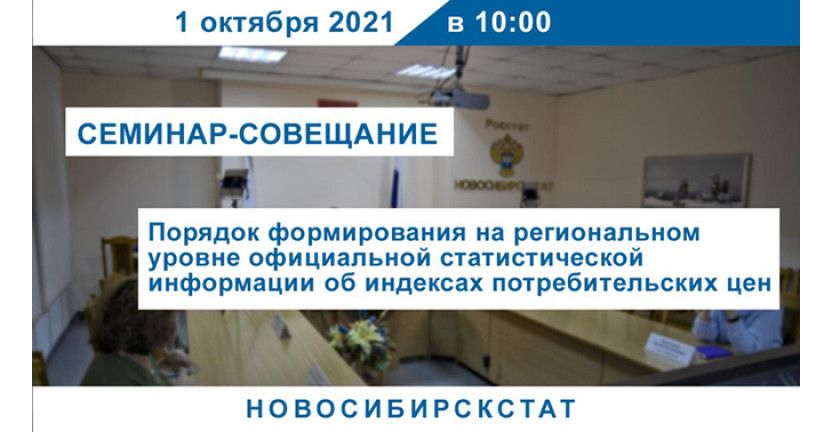 В Новосибирскстате прошел семинар для представителей  органов исполнительной власти и местного самоуправления Новосибирской области по вопросам формирования индекса потребительских цен